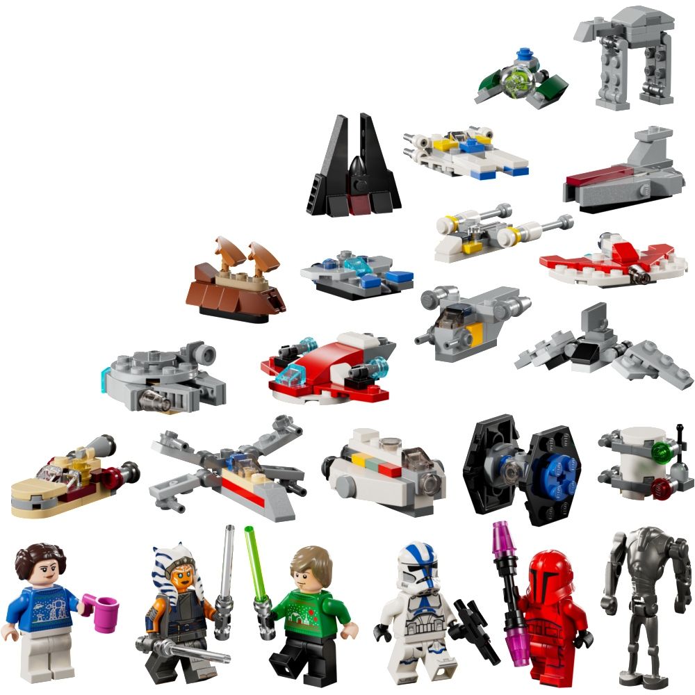 LEGO 樂高 LEGO樂高 星際大戰系列 75395 2024年驚喜月曆(節慶禮物 倒數月曆)