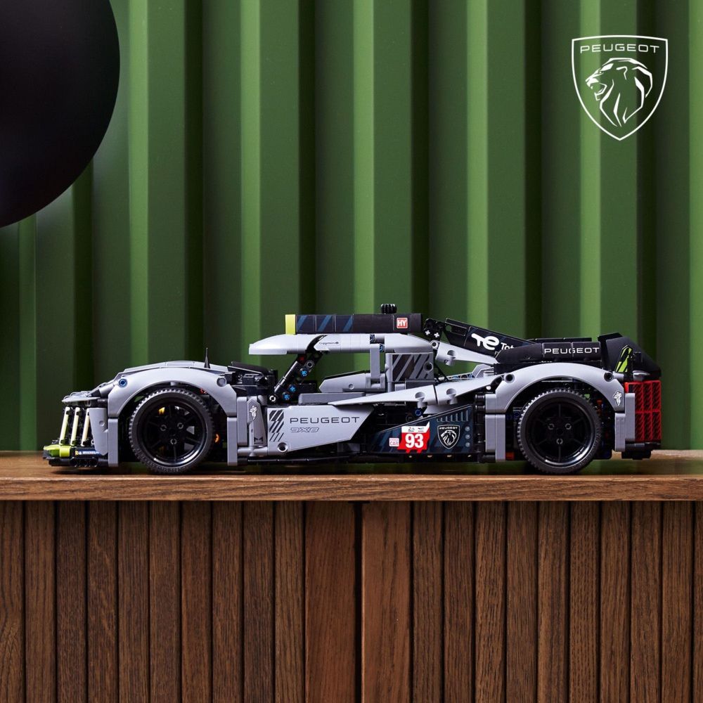 LEGO樂高科技系列42156 PEUGEOT 9X8 24H Le Mans Hybrid Hypercar