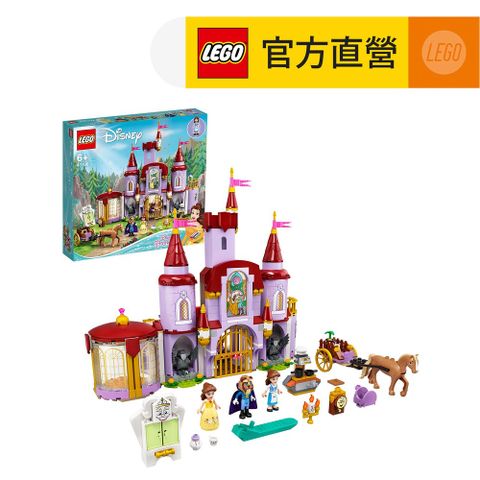 LEGO樂高 迪士尼公主系列 43196 Belle and the Beast’s Castle
