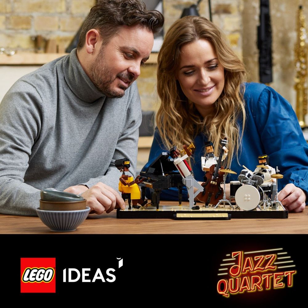 LEGO 樂高  Ideas 21334 爵士四重奏(爵士樂 模型)