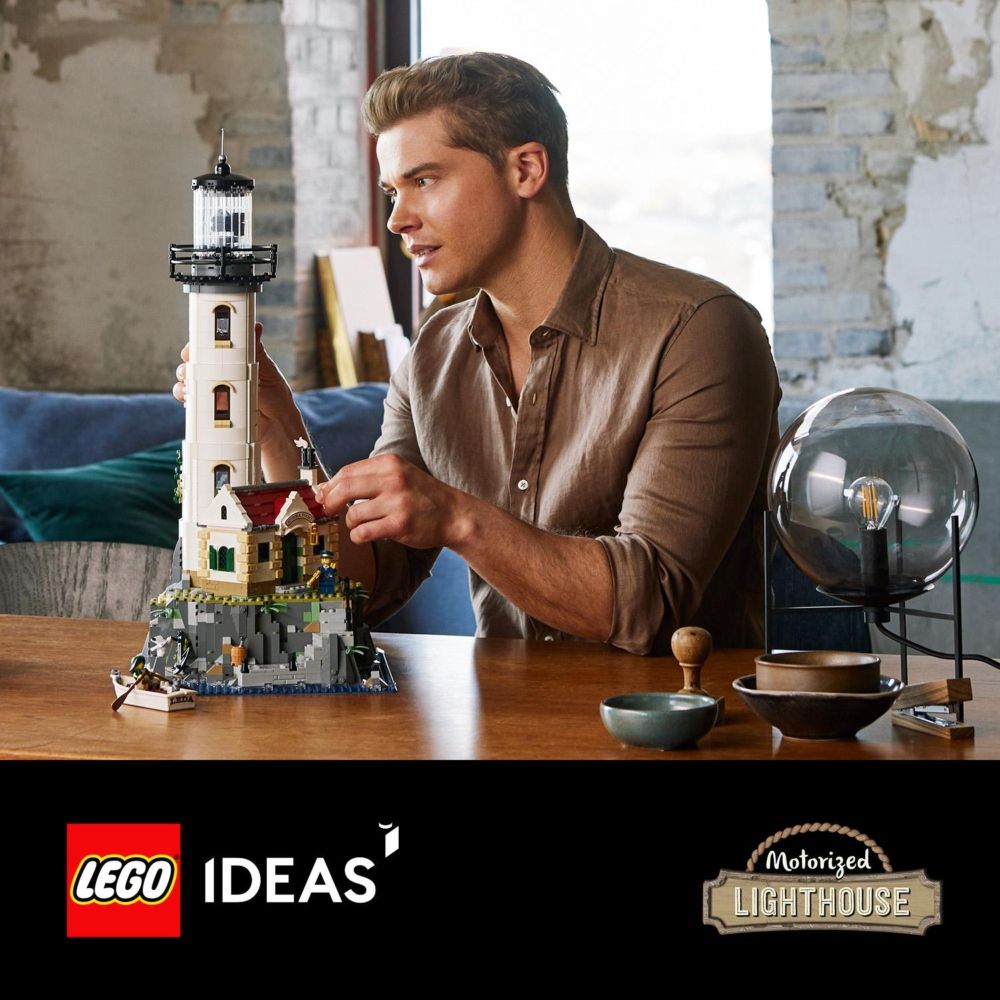 LEGO 樂高  Ideas 21335 電動燈塔(積木 燈塔)