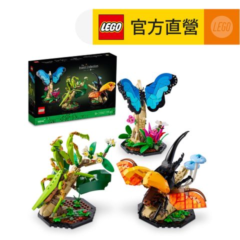 LEGO樂高Ideas21342昆蟲集錦(積木模型 禮物)