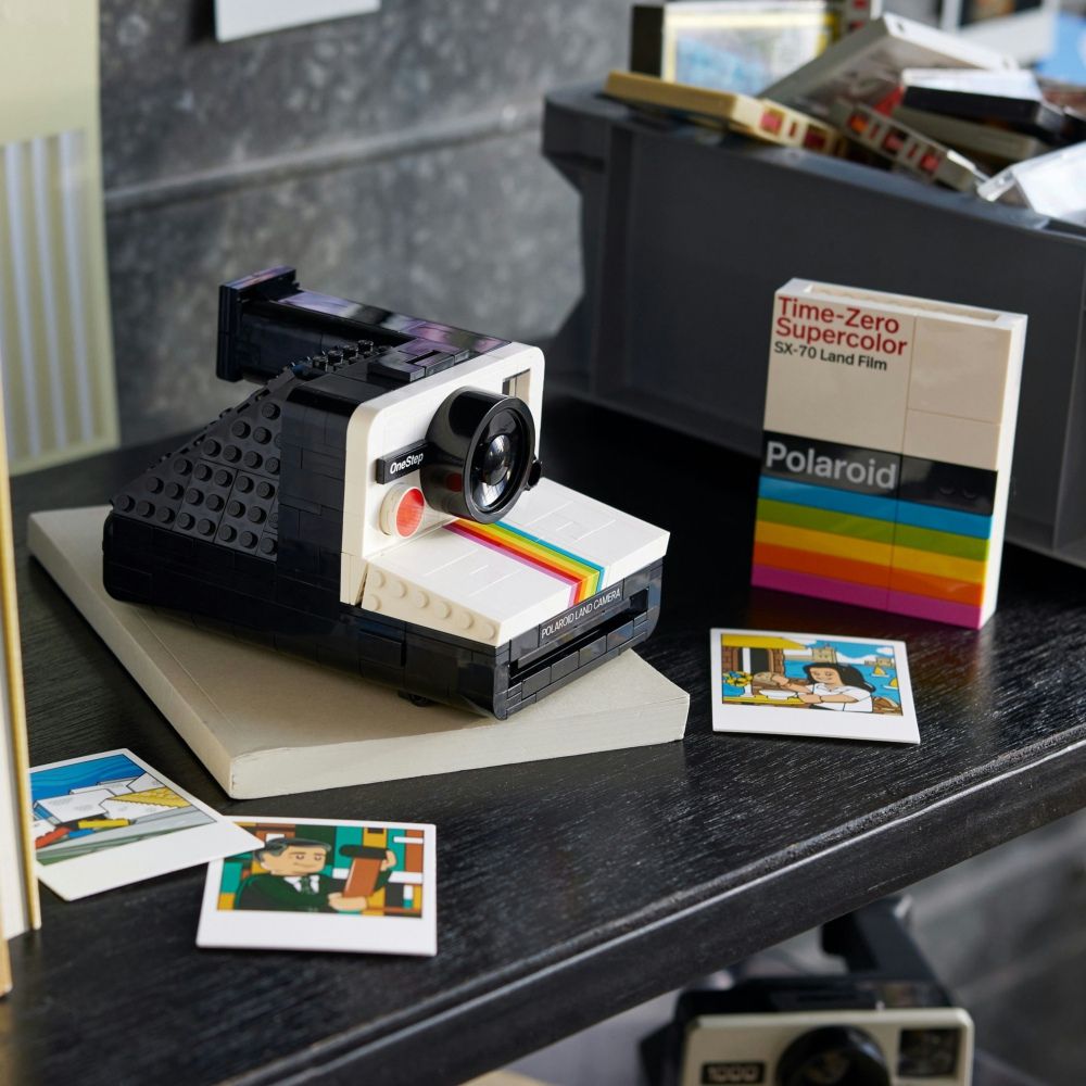 LEGO 樂高  Ideas 21345 Polaroid OneStep SX-70 相機(拍立得 相機模型)