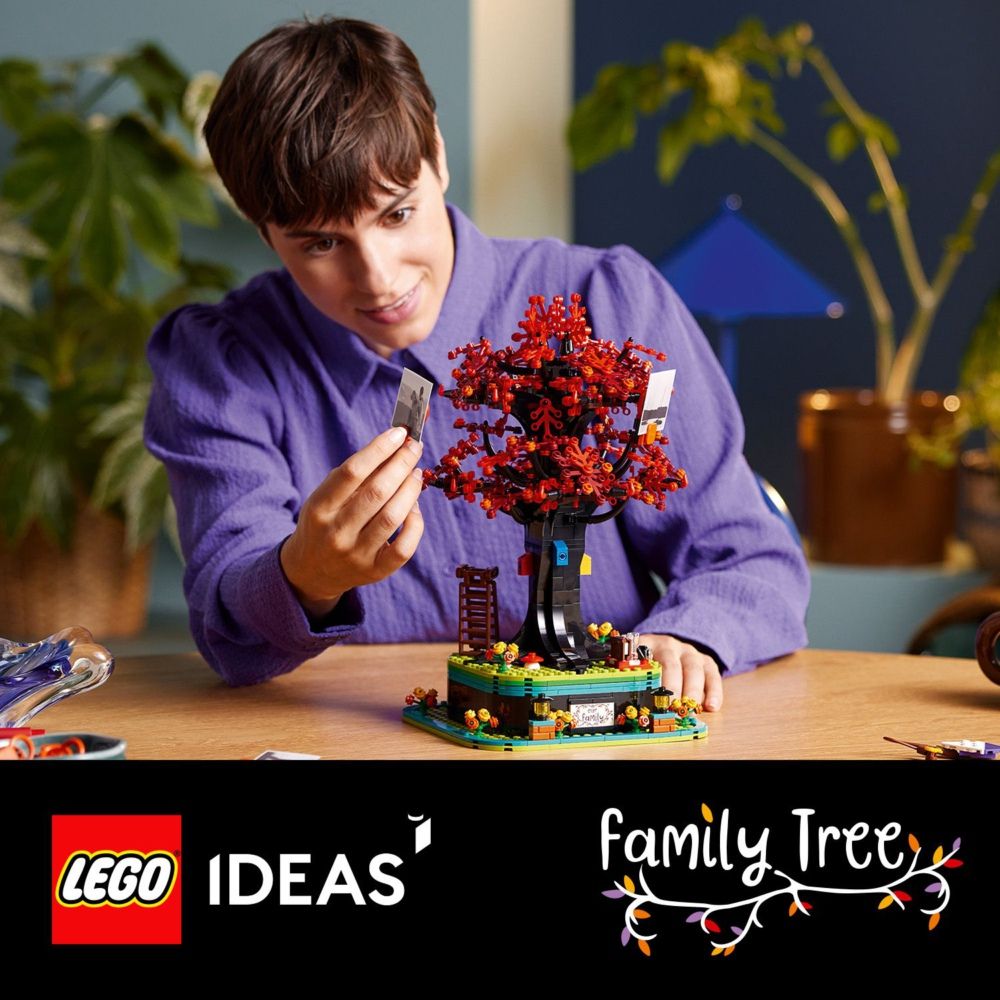 LEGO 樂高  Ideas 21346 家族樹(居家擺設 模型)