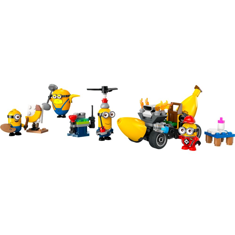 LEGO 樂高  Minions 75580 小小兵和香蕉車(神偷奶爸4 趣味玩具)