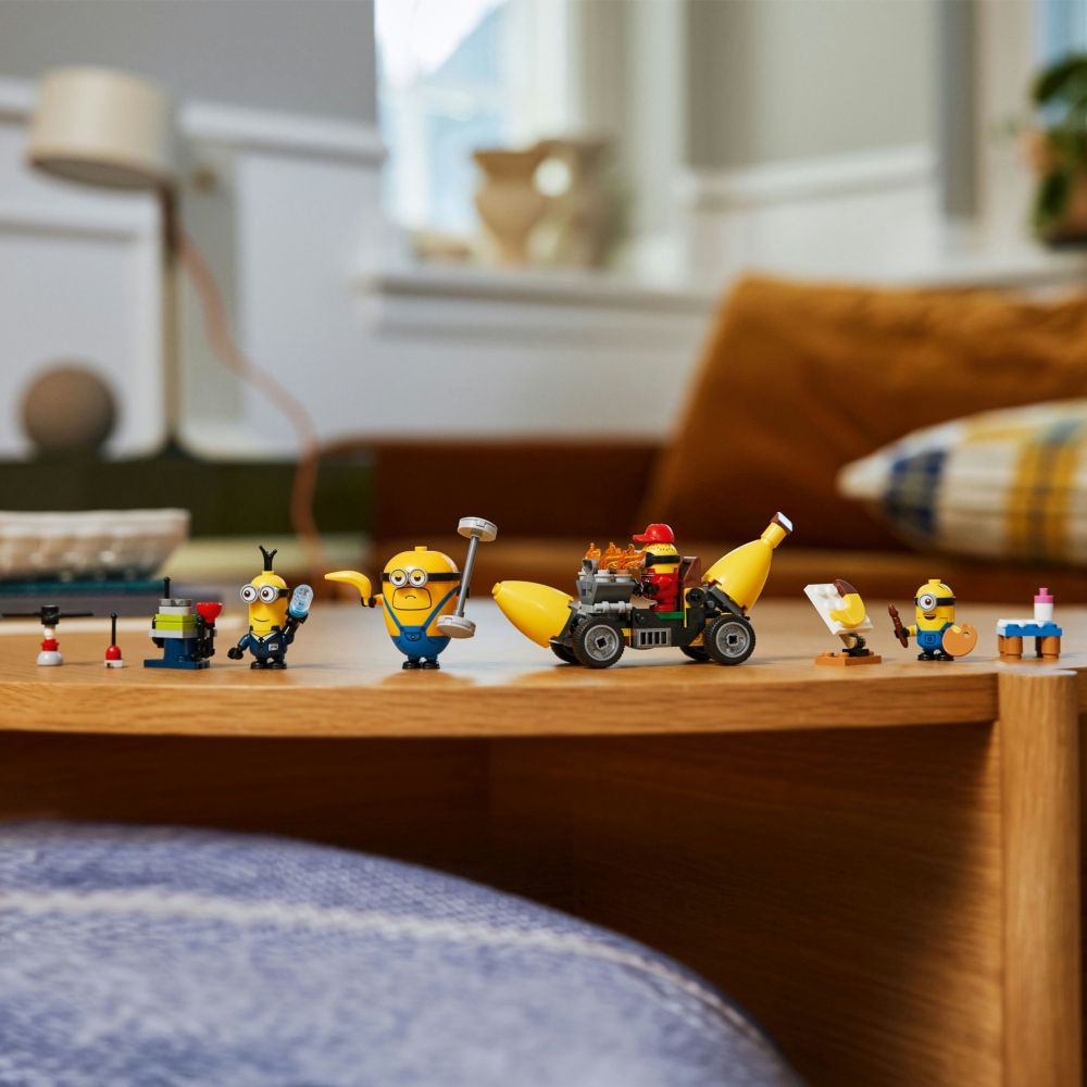 LEGO 樂高  Minions 75580 小小兵和香蕉車(神偷奶爸4 趣味玩具)