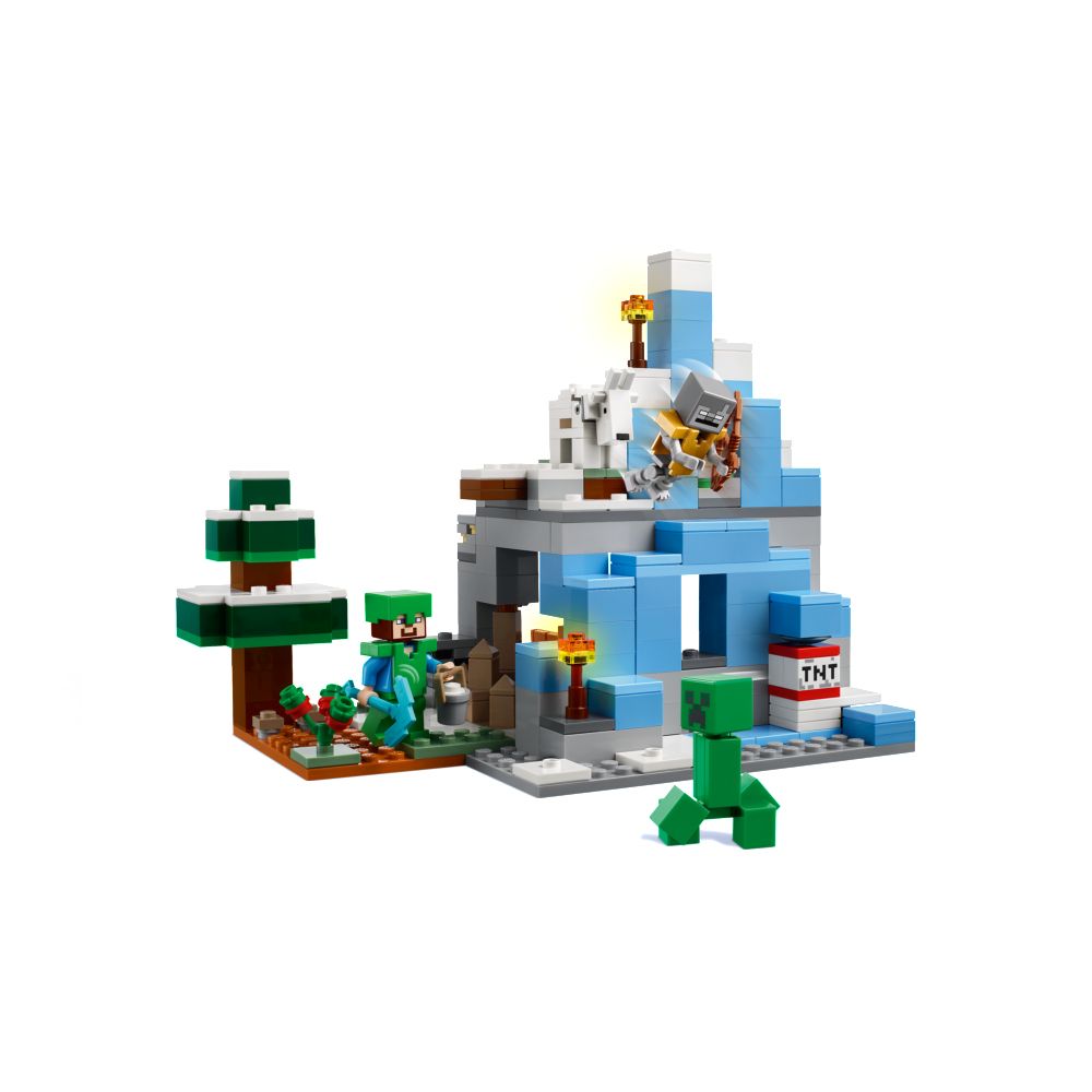 LEGO樂高Minecraft 21243 The Frozen Peaks - PChome 24h購物