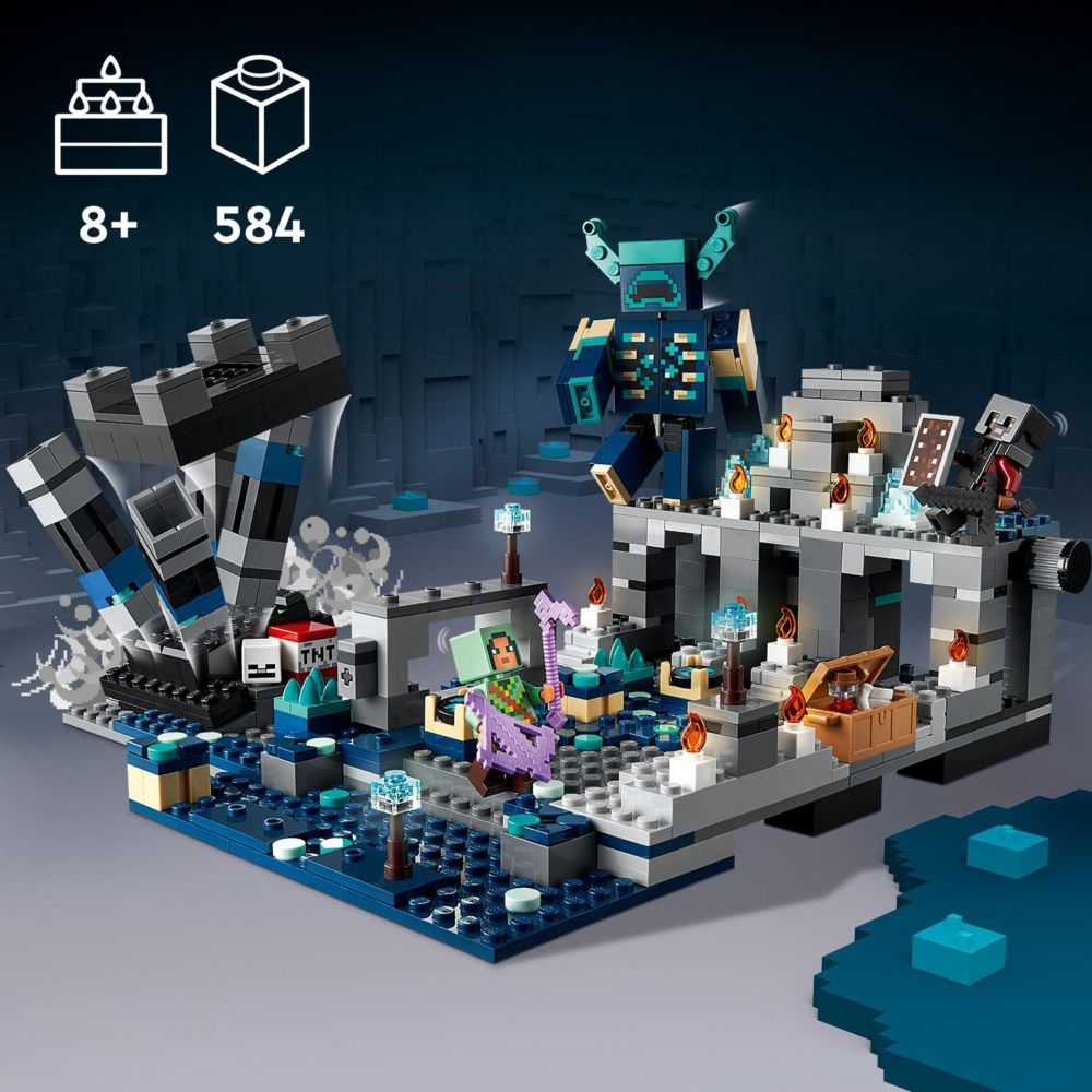 LEGO樂高Minecraft 21246 The Deep Dark Battle - PChome 24h購物