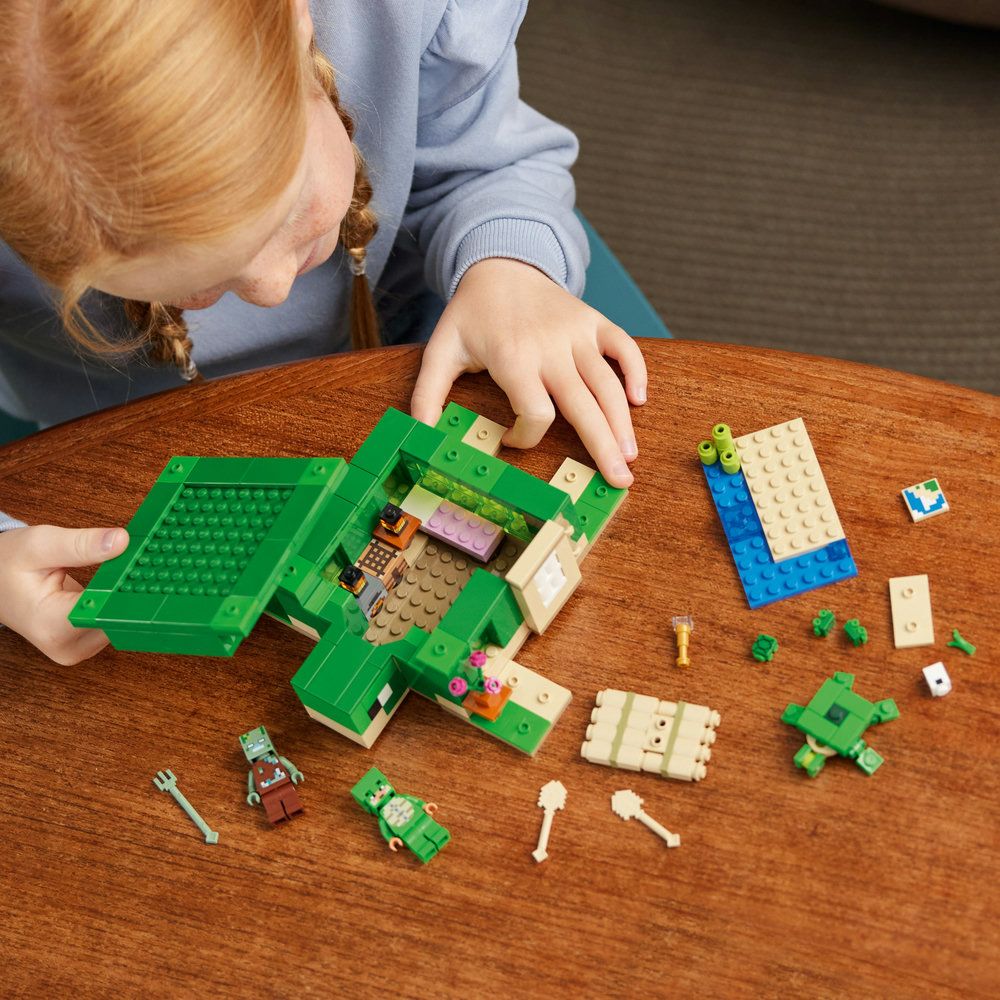 LEGO 樂高  Minecraft 21254 海龜海灘別墅(The Turtle Beach House 麥塊)