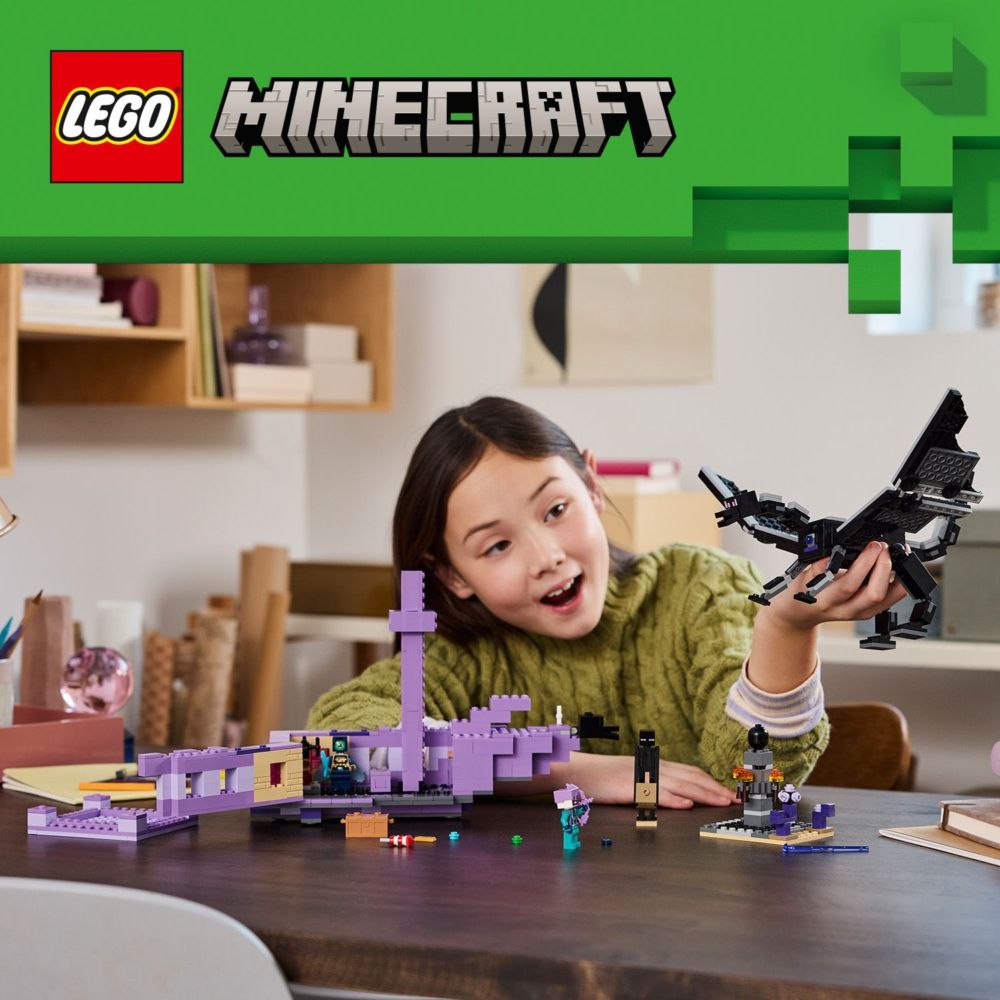 LEGO 樂高  Minecraft 21264 終界龍和終界船(The Ender Dragon and End Ship 麥塊)