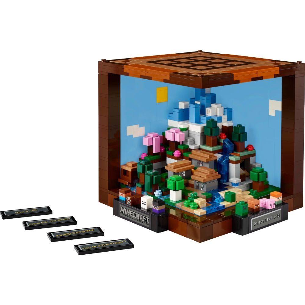 LEGO 樂高  Minecraft 21265 精製台(麥塊 動腦玩創意)