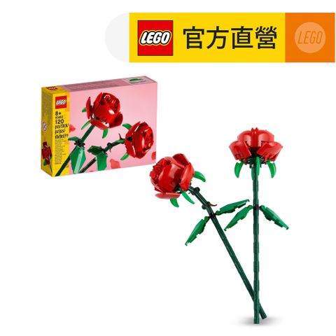 LEGO 樂高 花藝系列 40460 玫瑰(花束 擺設 居家裝飾 DIY 禮物)(居家擺設 花束禮物)