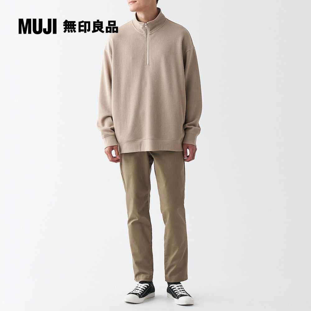 MUJI 無印良品 男有機棉混彈性綾織合身褲(共6色)