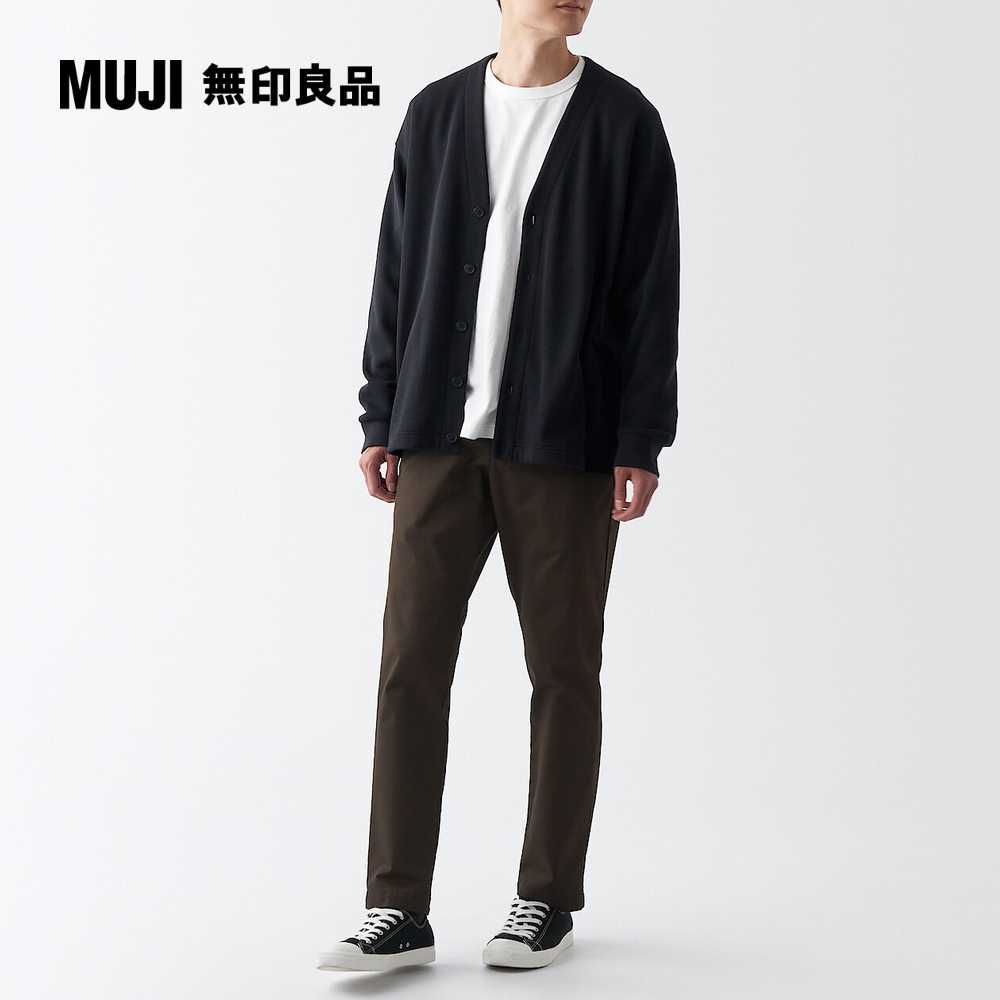 MUJI 無印良品 男有機棉混彈性綾織合身褲(共6色)