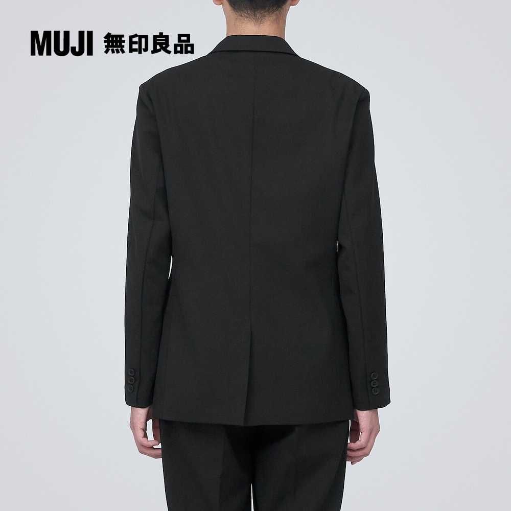 MUJI 無印良品 男撥水加工彈性聚酯纖維外套(共3色)