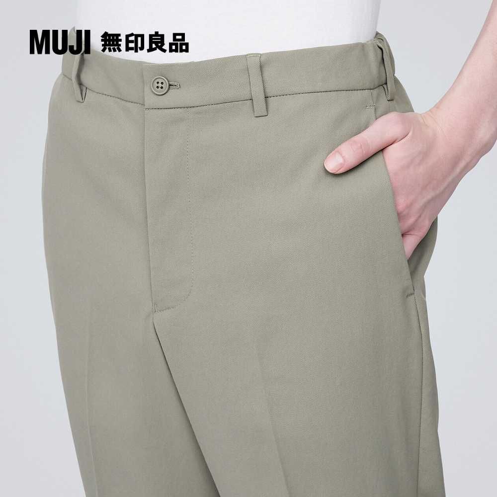 MUJI 無印良品 男撥水加工聚酯纖維彈性無打褶褲(共3色)