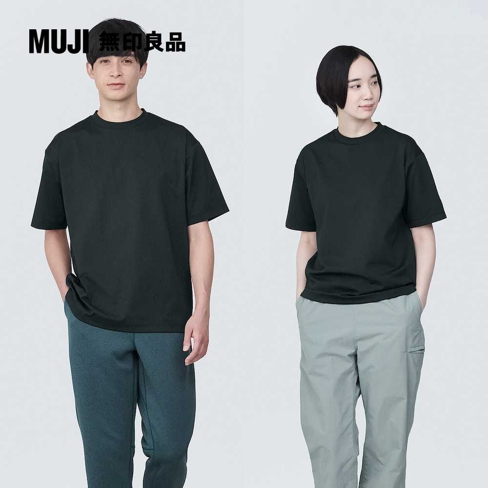 MUJI 無印良品 抗UV吸汗速乾聚酯纖維短袖T恤