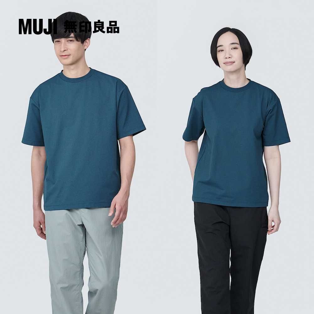 MUJI 無印良品 抗UV吸汗速乾聚酯纖維短袖T恤