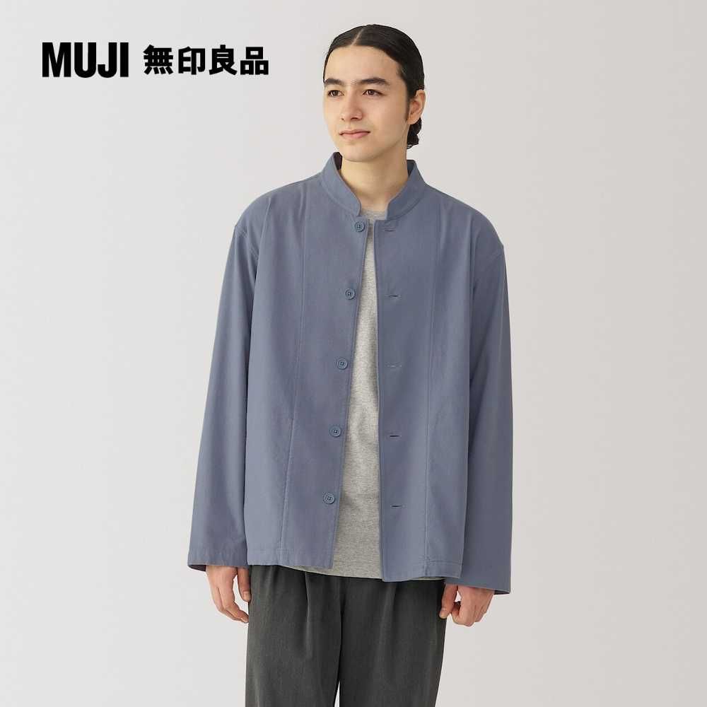 MUJI 無印良品 男雙面起毛法蘭絨襯衫式外套