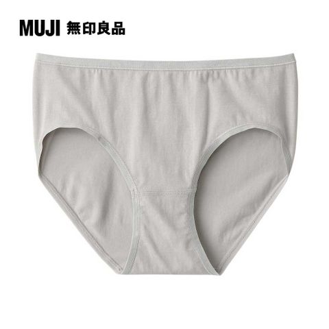 MUJI 無印良品 女有機棉混彈性中腰內褲(共5色)