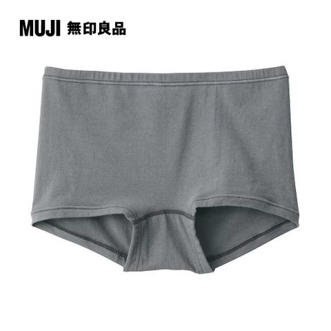 女有機棉混彈性平口內褲【MUJI 無印良品】(共4色)