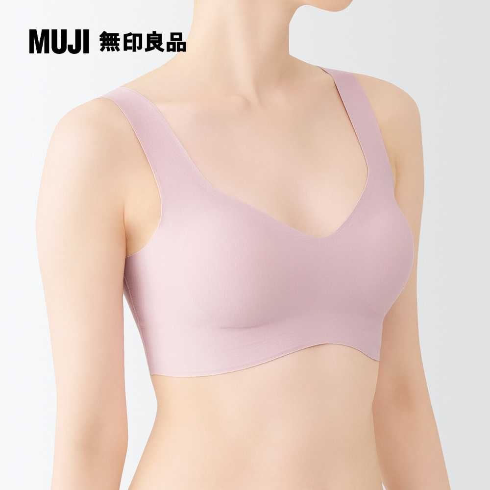 MUJI 無印良品 女無痕背心式胸罩