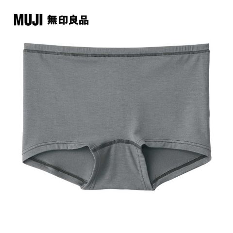 MUJI 無印良品 女柔滑平口內褲