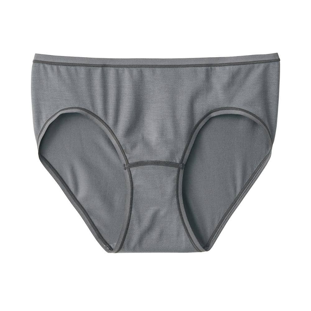 MUJI 無印良品 女彈性低腰短版內褲