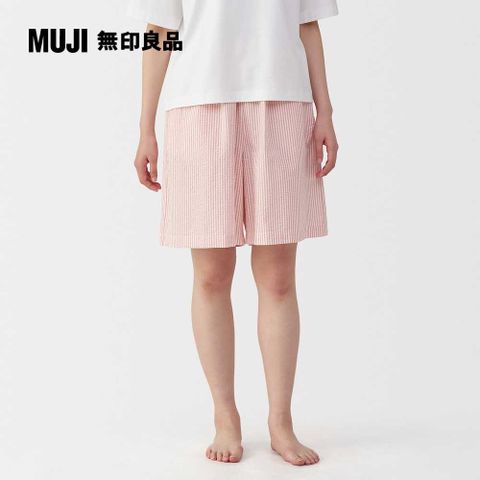 女泡泡紗五分褲