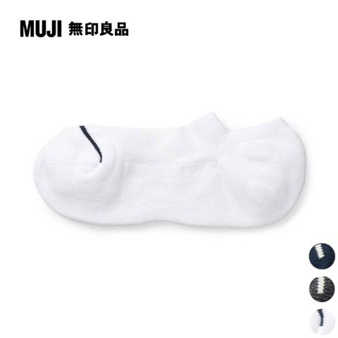 MUJI 無印良品 男棉混足底圈絨厚織淺口直角襪(共3色)