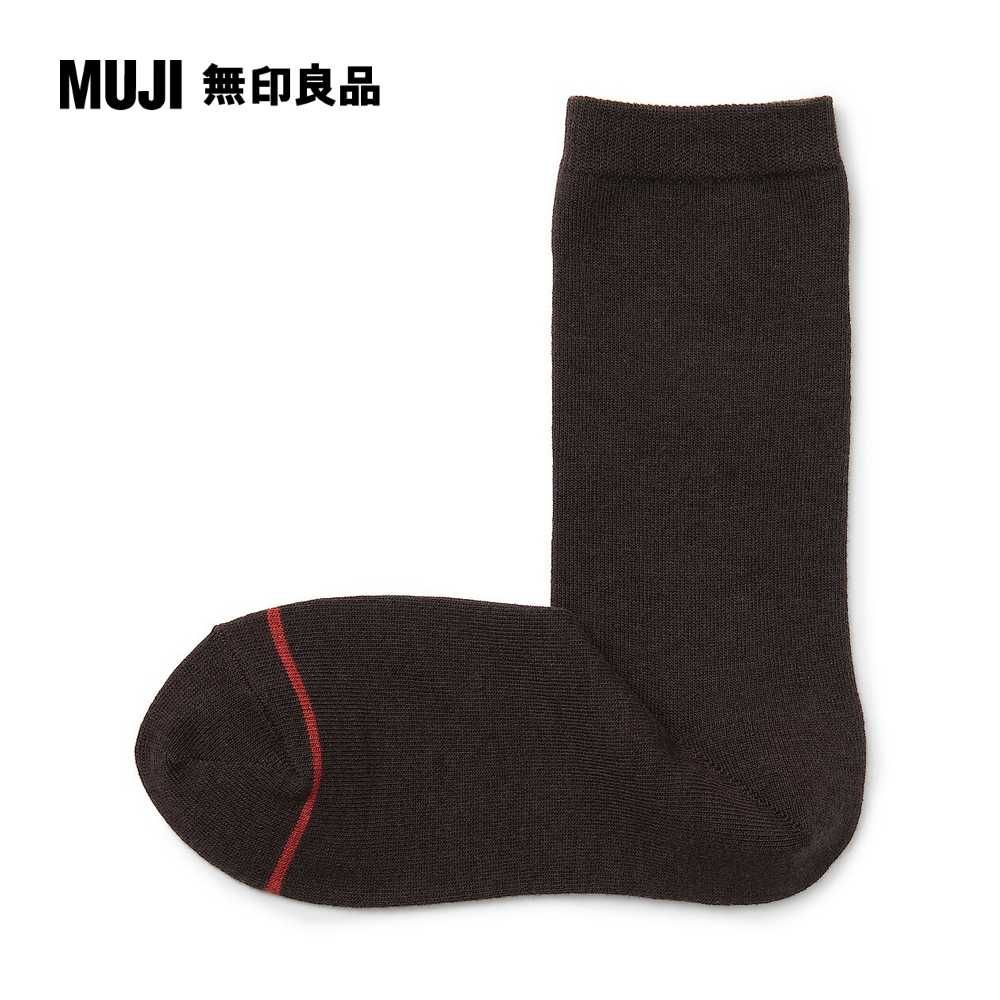 MUJI 無印良品 女棉混足口柔軟舒適保暖直角襪(共7色)