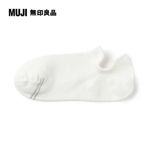 MUJI 無印良品 男棉混腳跟防磨淺口直角襪