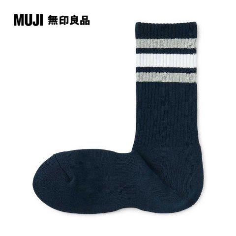 MUJI 無印良品 男棉混足底圈絨厚織直角襪