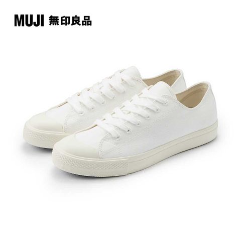 MUJI 無印良品 撥水加工舒適休閒鞋_白色