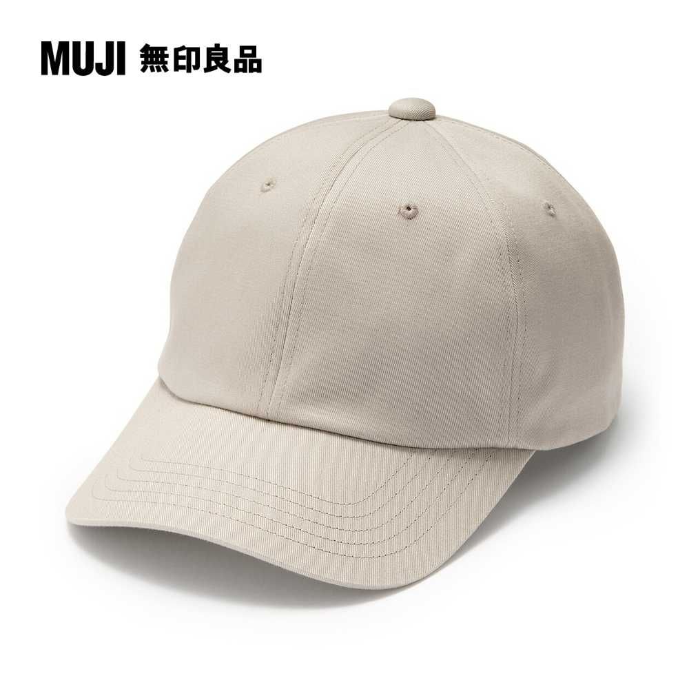 MUJI 無印良品 棉斜紋織棒球帽(共4色)