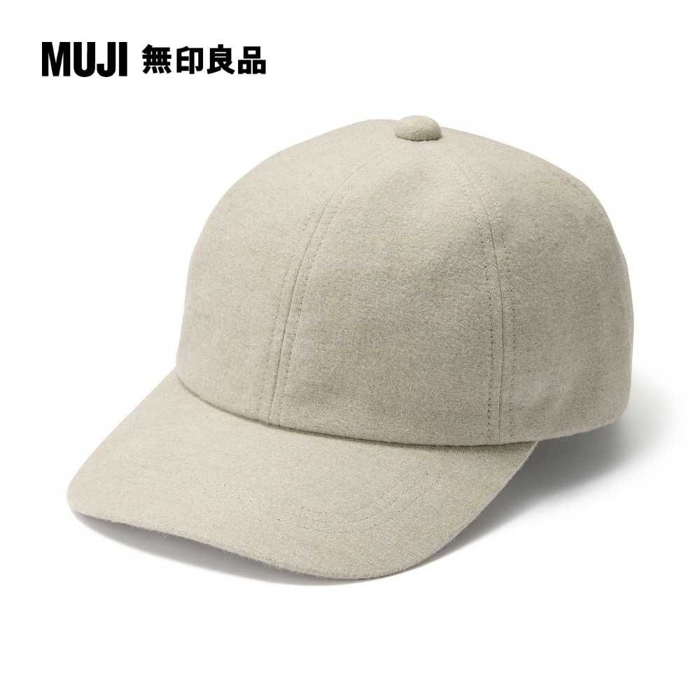 MUJI 無印良品 起毛法蘭絨棒球帽