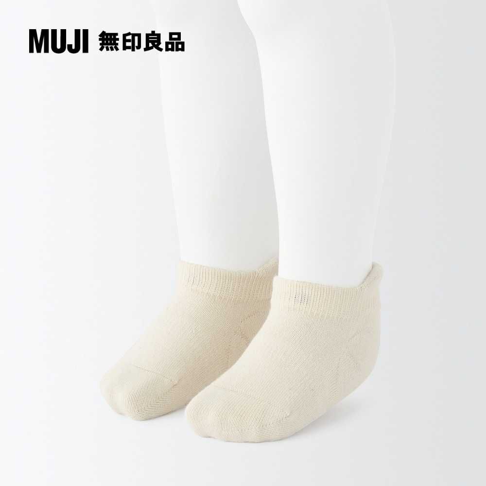 MUJI 無印良品 (多色可選)幼兒棉混淺口直角襪