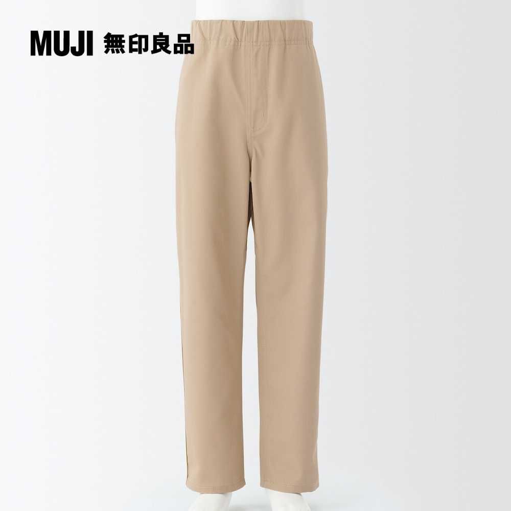 MUJI 無印良品 兒童棉混綾織寬鬆褲(共4色)