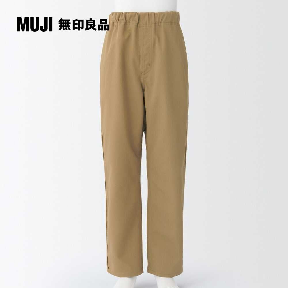 MUJI 無印良品 兒童棉混綾織寬鬆褲(共4色)