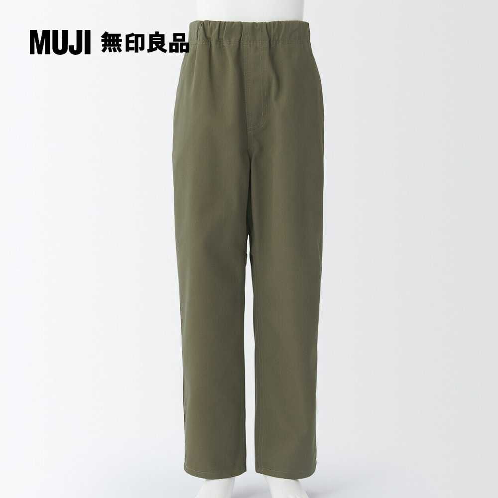 MUJI 無印良品 兒童棉混綾織寬鬆褲(共4色)