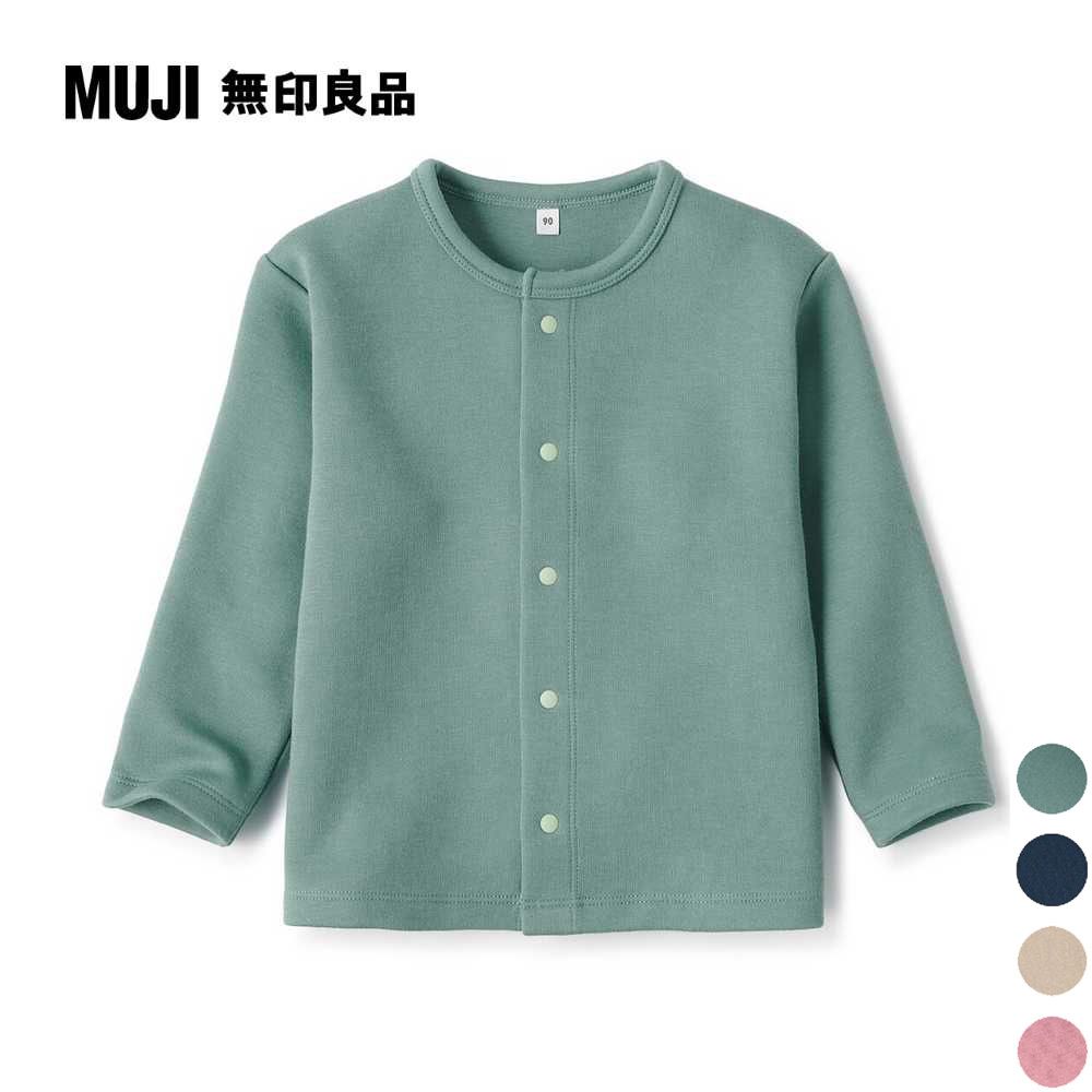 MUJI 無印良品 幼兒二重織休閒開襟衫(共4色)