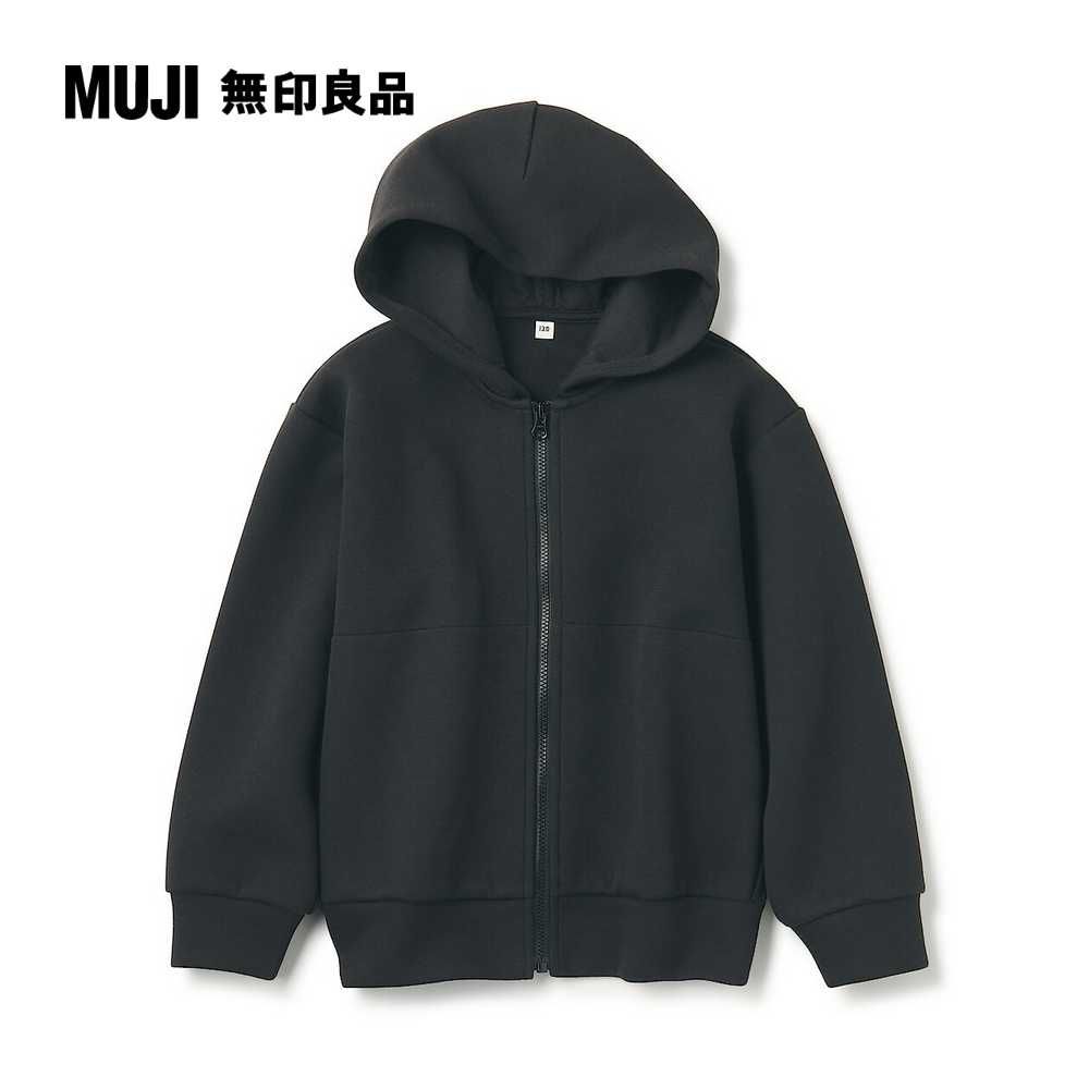 MUJI 無印良品 兒童二重織休閒拉鍊外套(共5色)