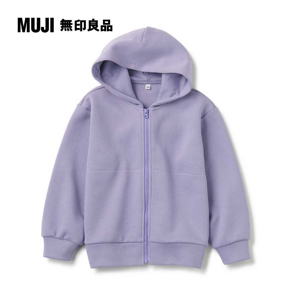 MUJI 無印良品 兒童二重織休閒拉鍊外套(共5色)