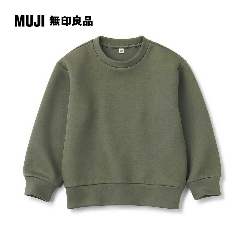 MUJI 無印良品 兒童二重織休閒圓領衫(共6色)