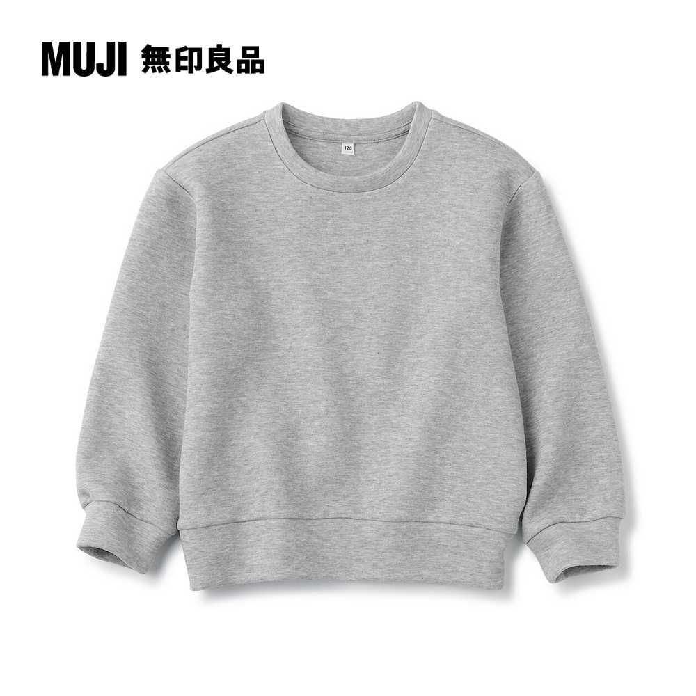 MUJI 無印良品 兒童二重織休閒圓領衫(共6色)