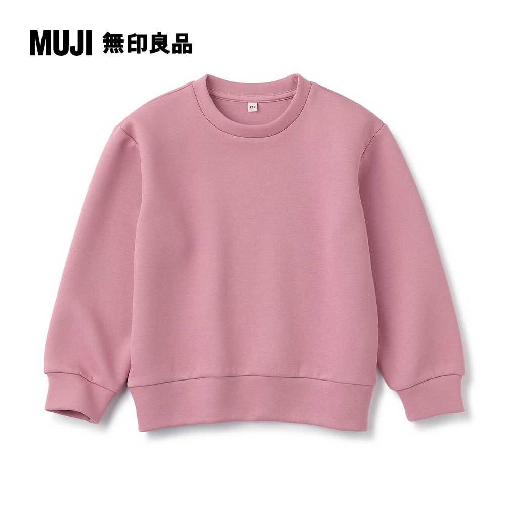 MUJI 無印良品 兒童二重織休閒圓領衫(共6色)