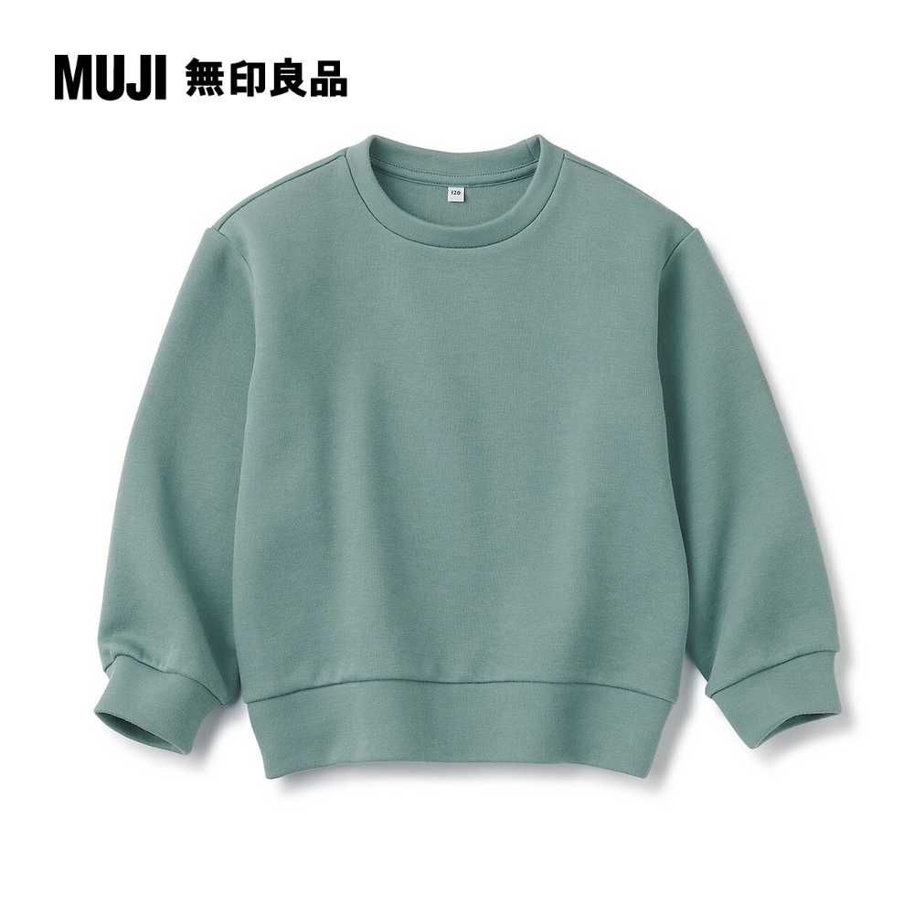 MUJI 無印良品 兒童二重織休閒圓領衫(共6色)