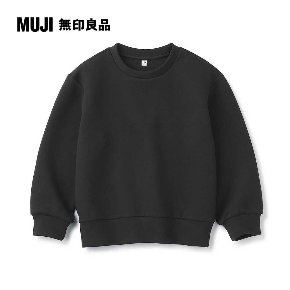 MUJI 無印良品 兒童二重織休閒圓領衫(共6色)