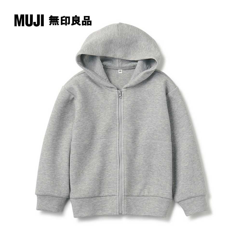 MUJI 無印良品 兒童二重織休閒拉鍊外套(共4色)