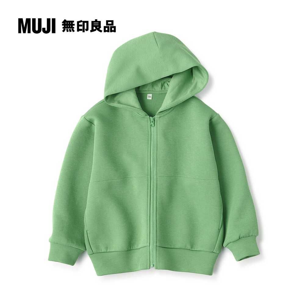 MUJI 無印良品 兒童二重織休閒拉鍊外套(共4色)